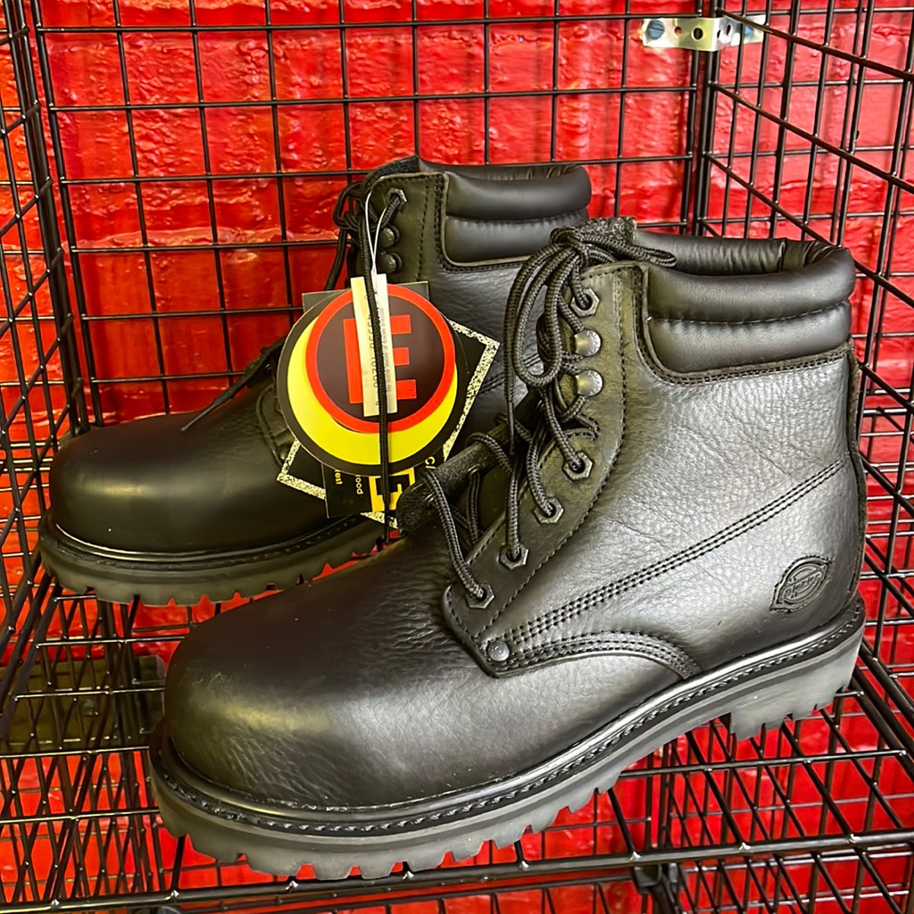 8.) Dickies Steel Toe Boots 6”